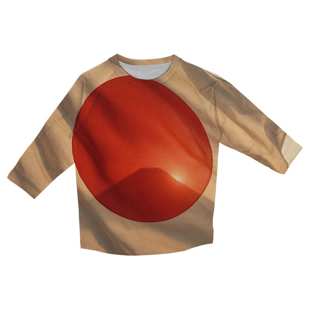 Japan Rising Fabric stylish quarter sleeve tops