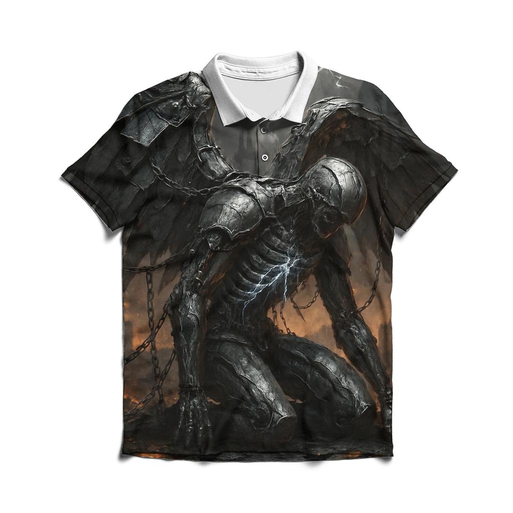 Ironbound Fallen Angel classic pique polos