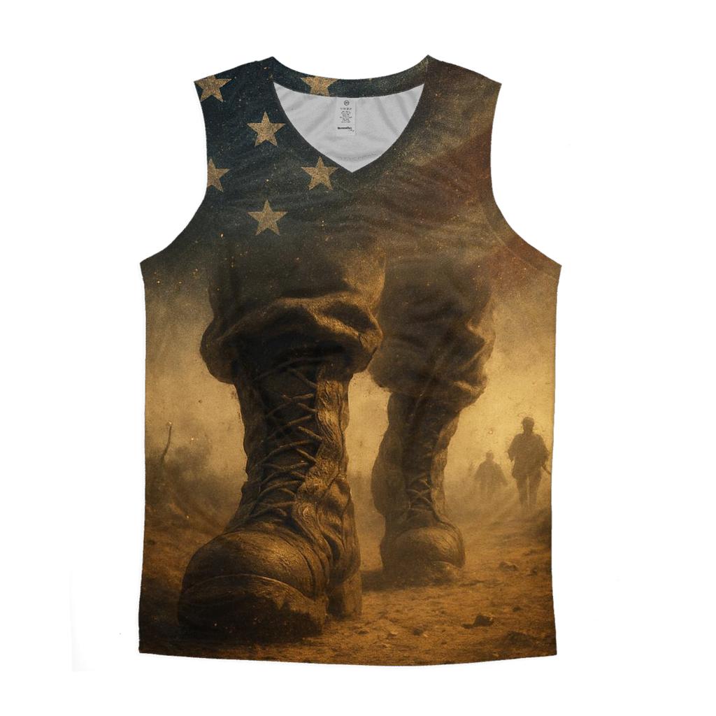Trail Of Honor cotton sleeveless tops