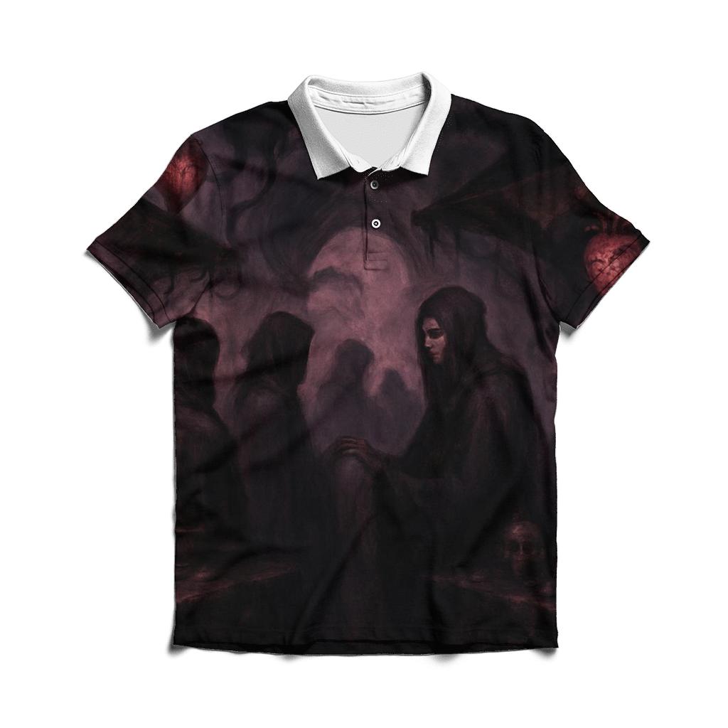 Ghoul Market Midnight classic pique polos