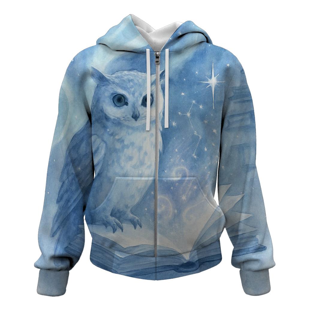 Aurora Owl Librarian custom hoodies
