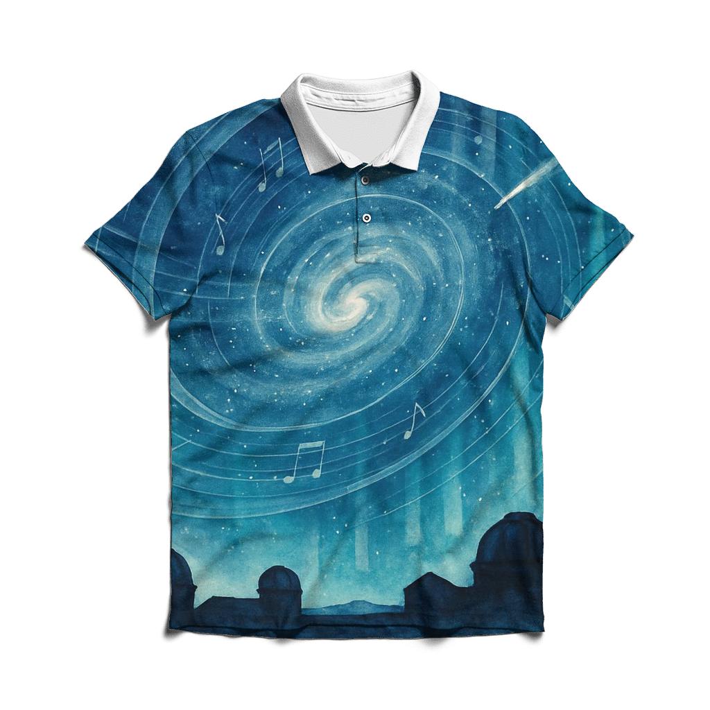 Echoes Of Andromeda designer slim fit polos