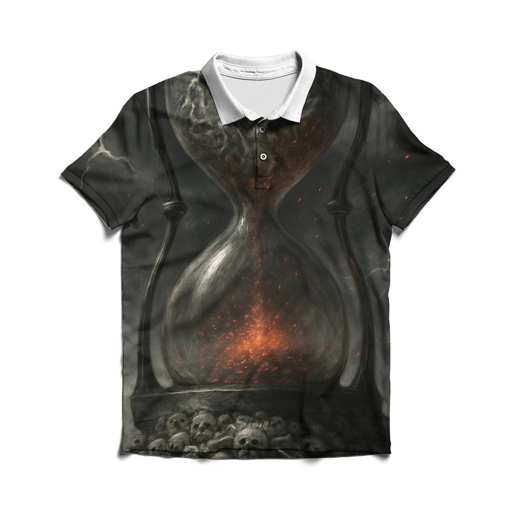 Hourglass Of Ashen Souls designer slim fit polos