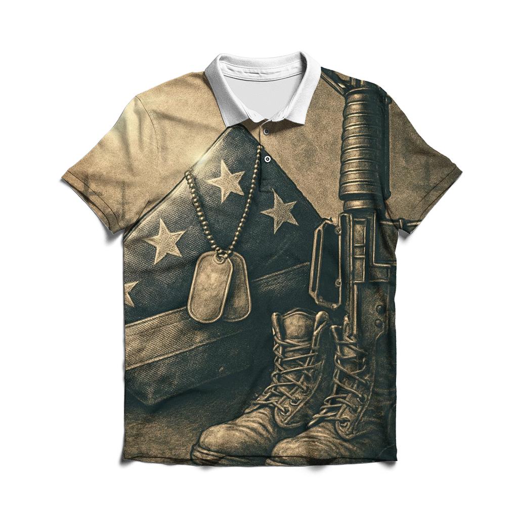 Ironfold Remembrance premium cotton polo shirts