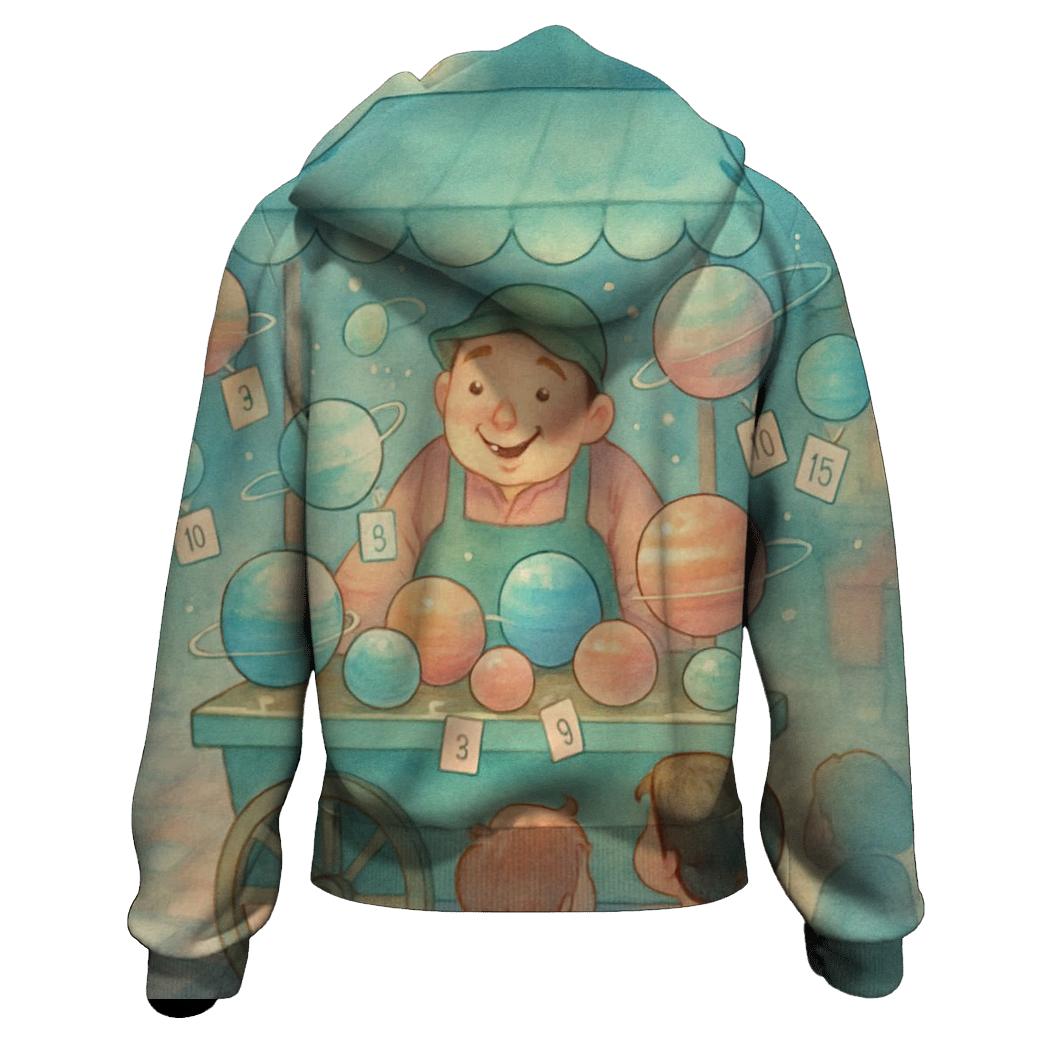 Pocket Planet Vendor lightweight hoodies
