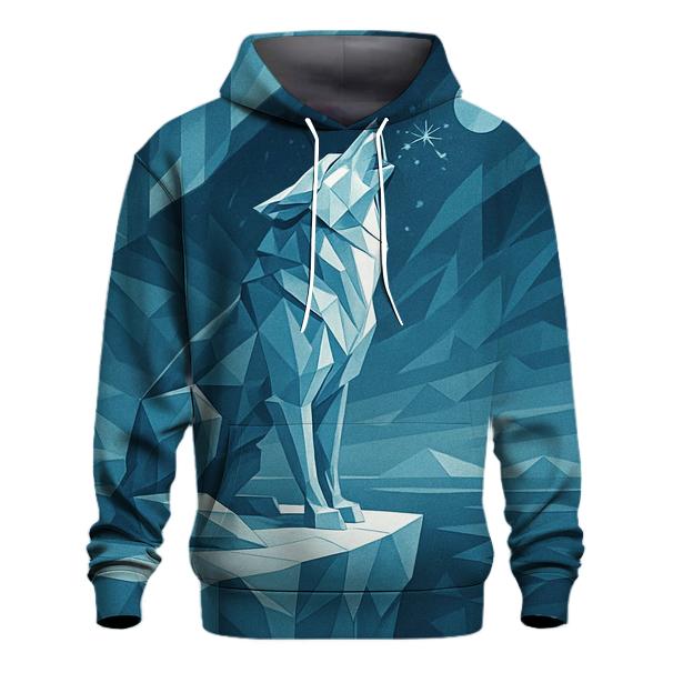 Frostbound Howler printed hoodies