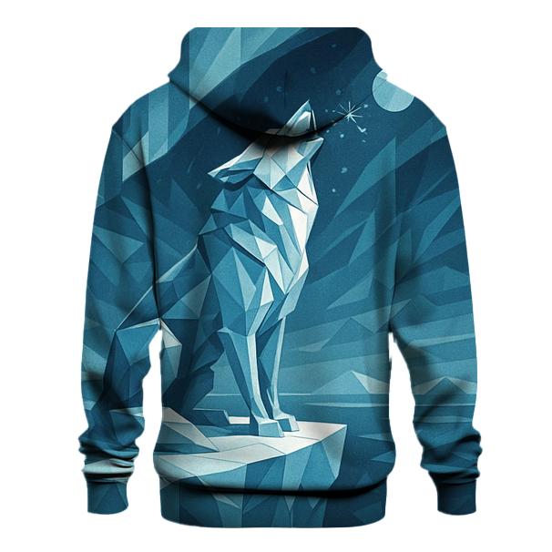 Frostbound Howler printed hoodies