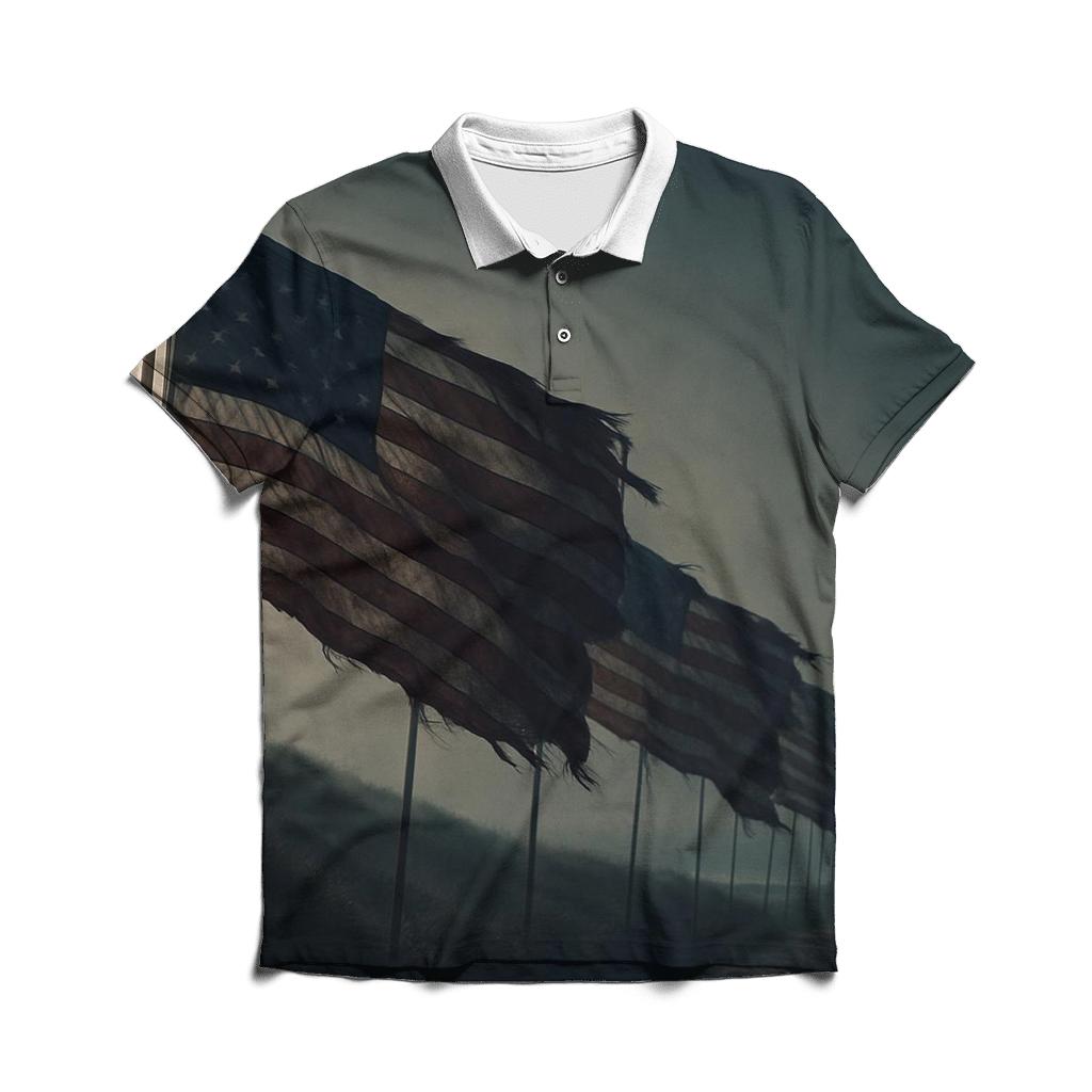 Last Watch Flagline stylish collar polo tees