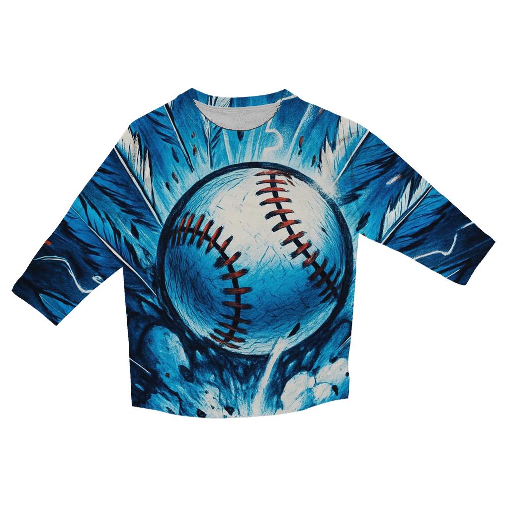 Blue Jays Momentum Strike casual three quarter sleeve shirts