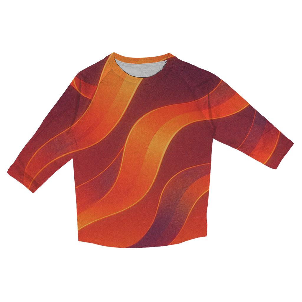 Velvet Sunset Ribbons personalized 3/4 sleeve tees