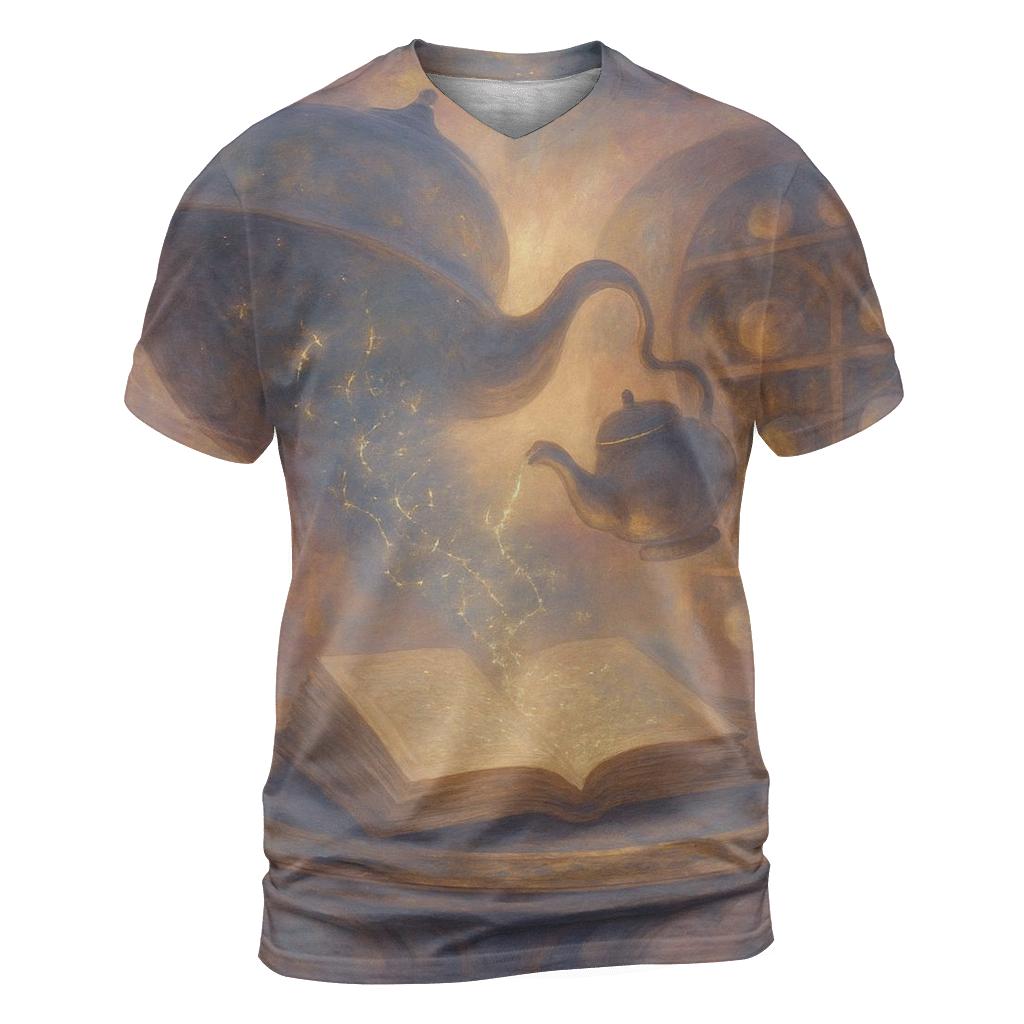 Celestial Tea Of Ages designer pattern shirts