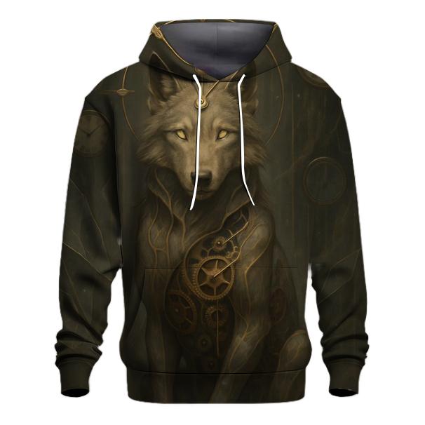 Clockwork Wolf Oracle hoodies fashion