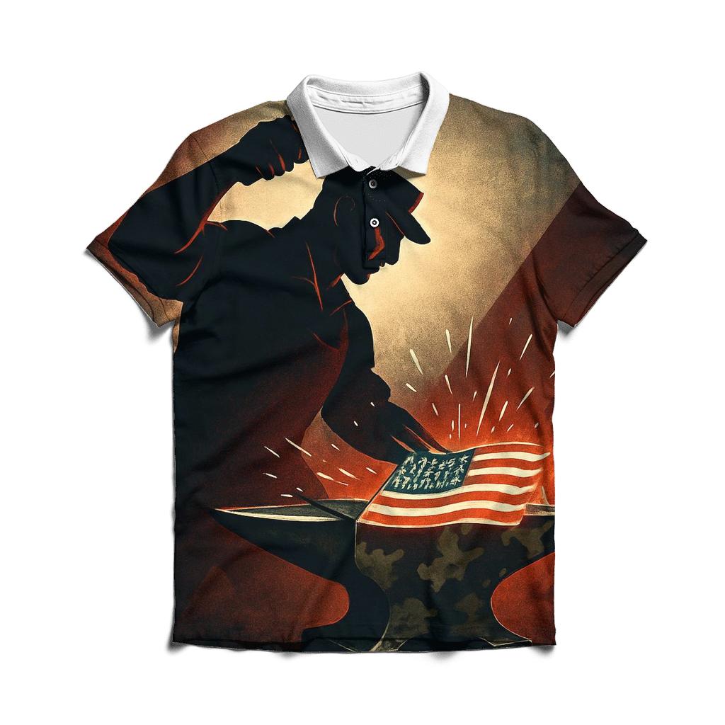 Flagforge Resolve personalized polo shirts