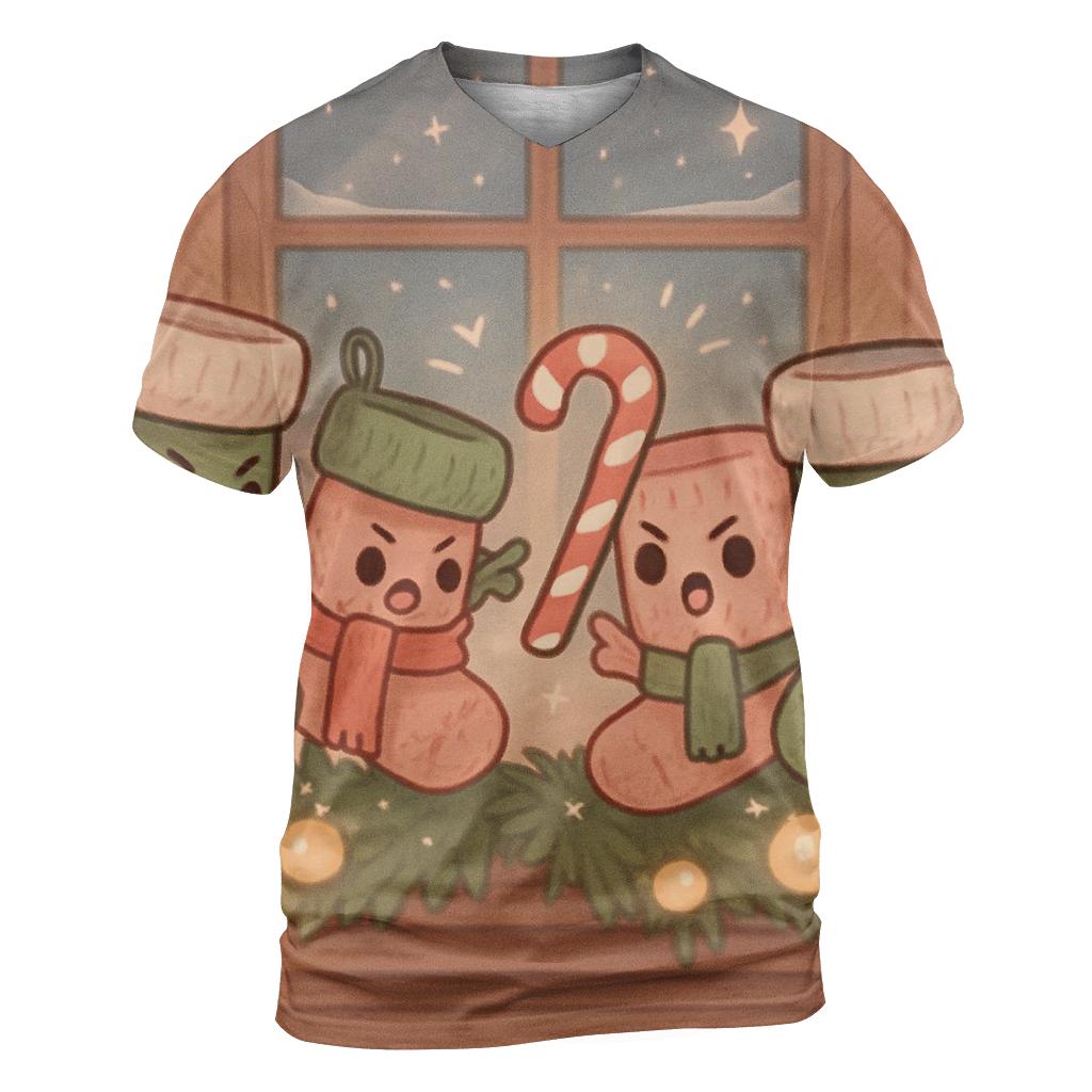 Stocking Standoff unique graphic print tees