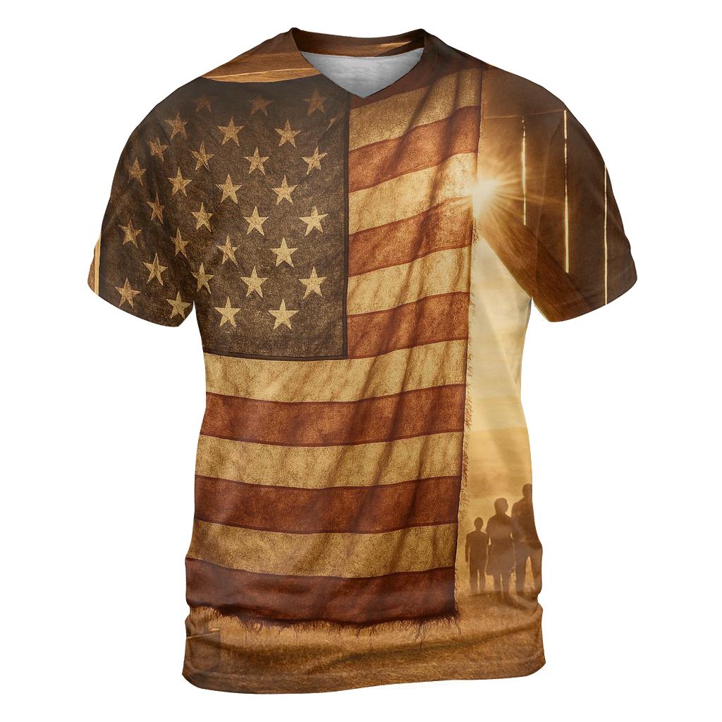 Rustic Reunion Banner statement graphic shirts