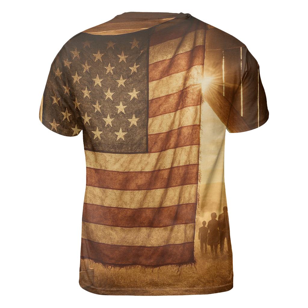 Rustic Reunion Banner statement graphic shirts