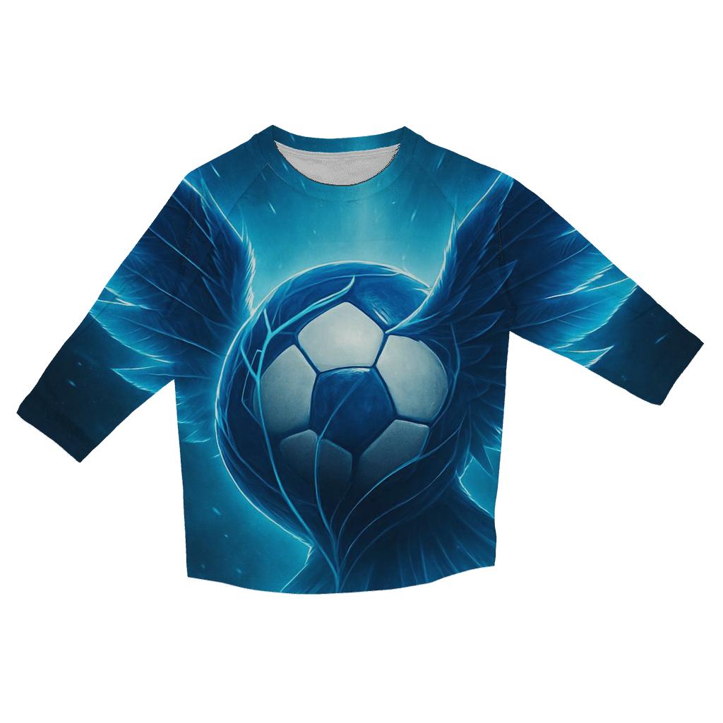 Blue Jays Winged Seams fashion 3/4 sleeve shirts