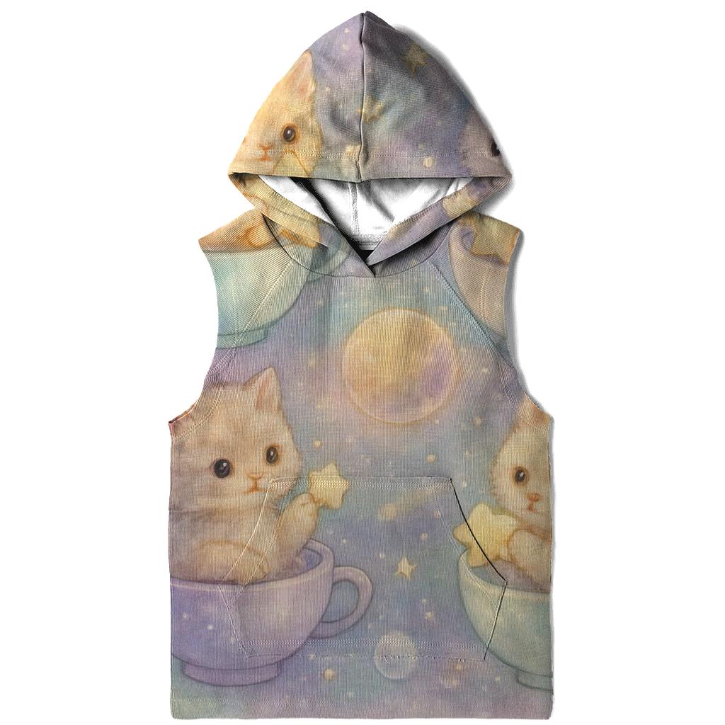 Cosmic Tea Party Kittens hoodie designs