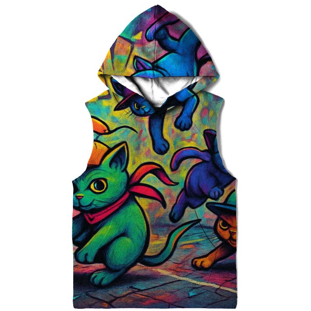 Graffiti Hip Hop Alley Cats designer hoodies