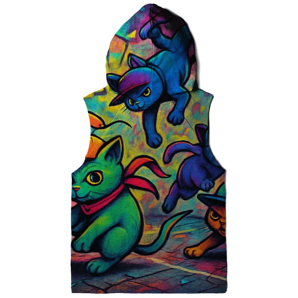 Graffiti Hip Hop Alley Cats designer hoodies