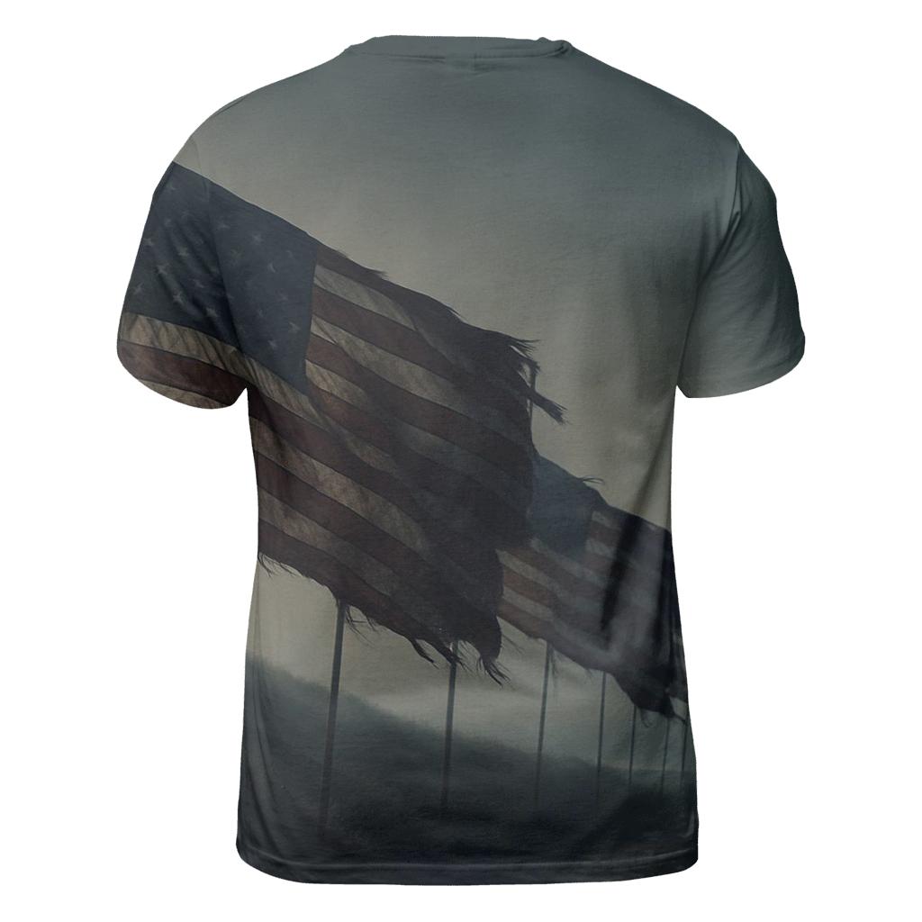 Last Watch Flagline statement graphic shirts