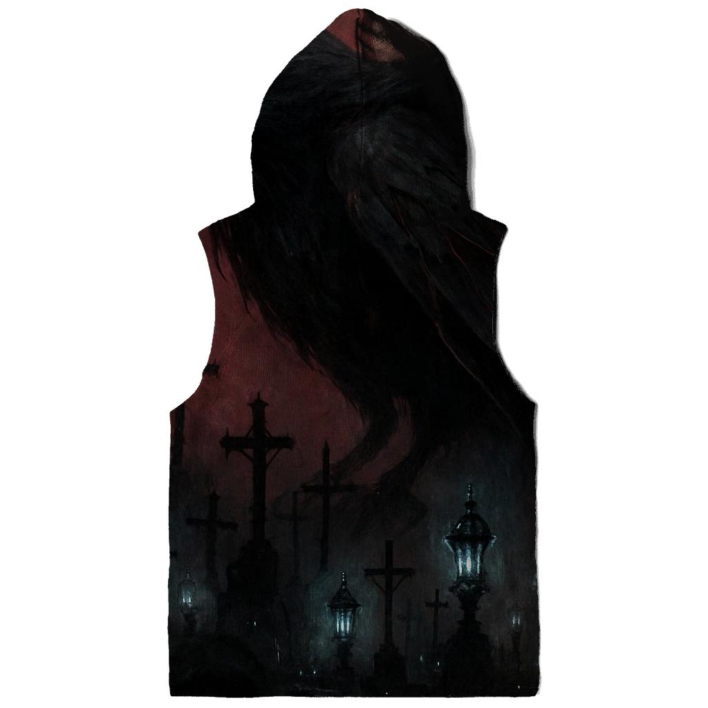 Ravenwing Necropolis printed hoodies