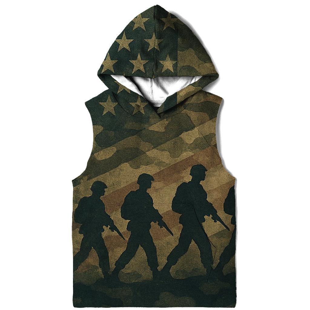 Camouflage Stars Recon pullover hoodies