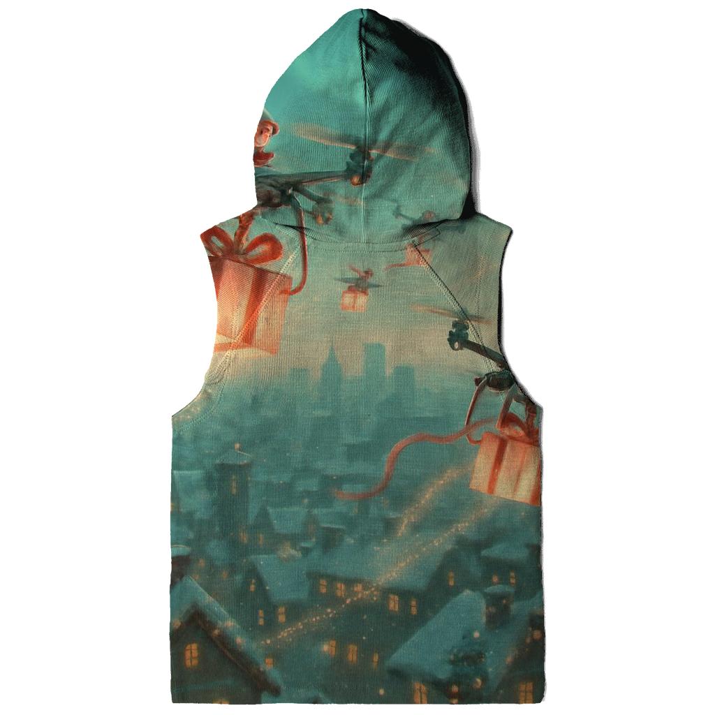 North Pole Delivery Drone Fleet hoodies fashion