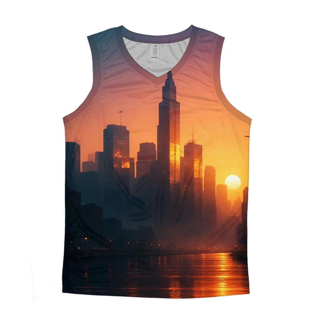 Indigo City Afterglow custom tank tops