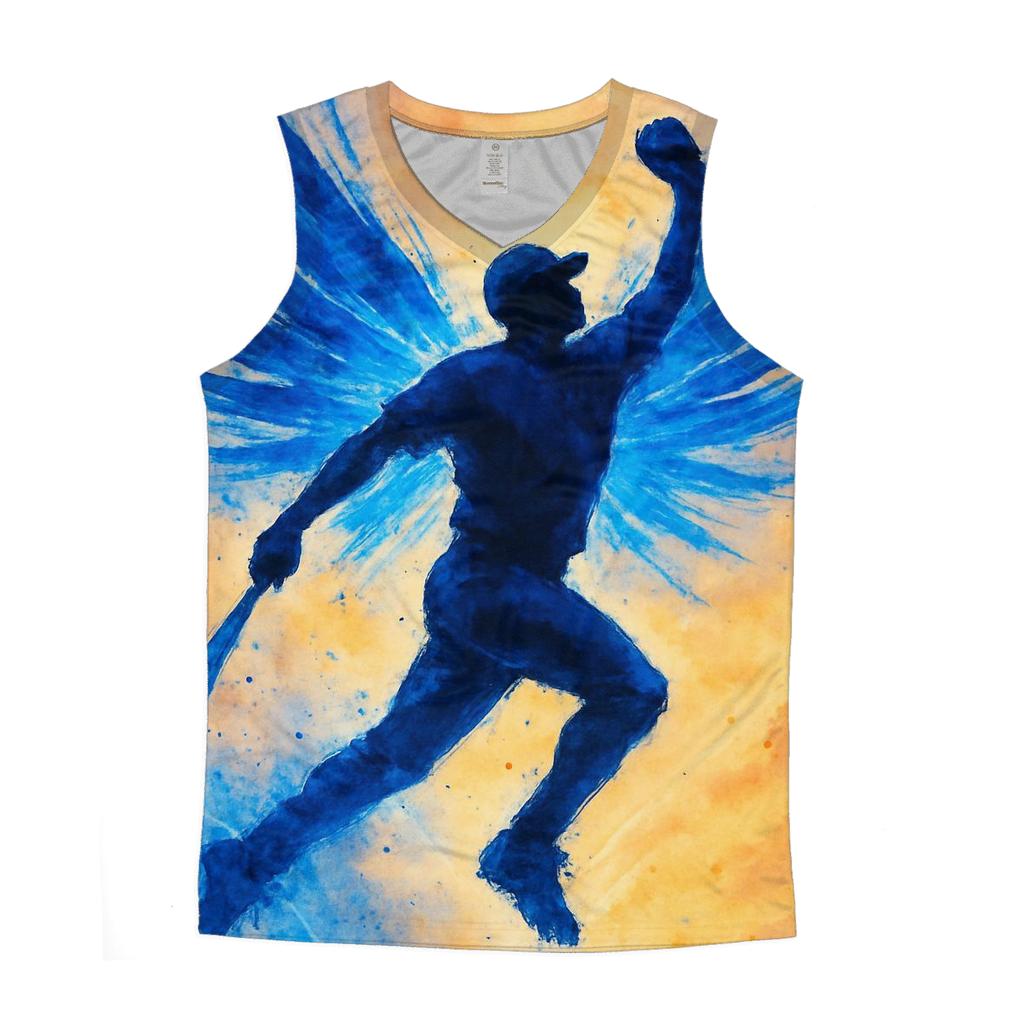 Wings Of Speed Silhouette sports performance tank tops
