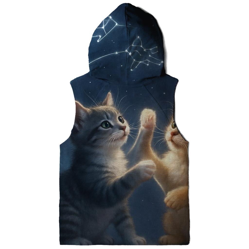 Constellation Playmates printed hoodies