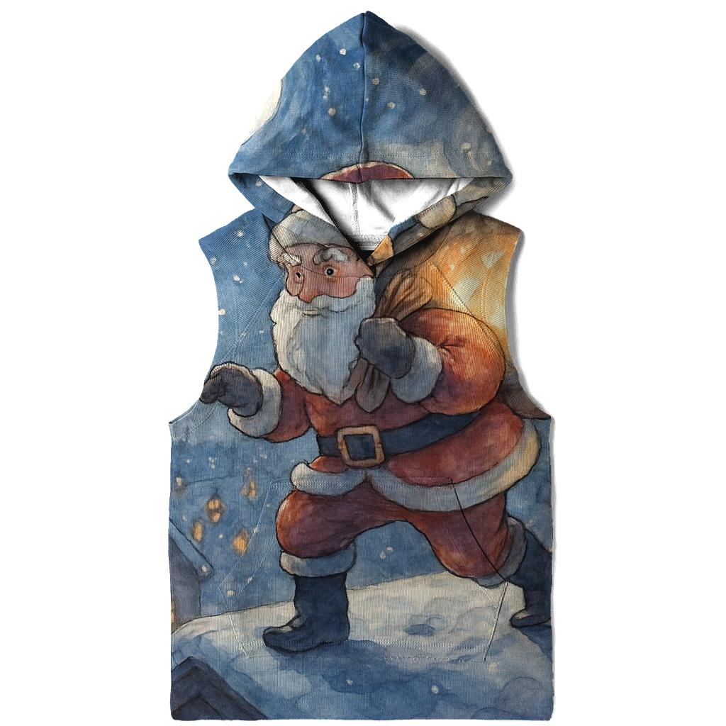 Midnight Gift Courier Santa hoodie trends