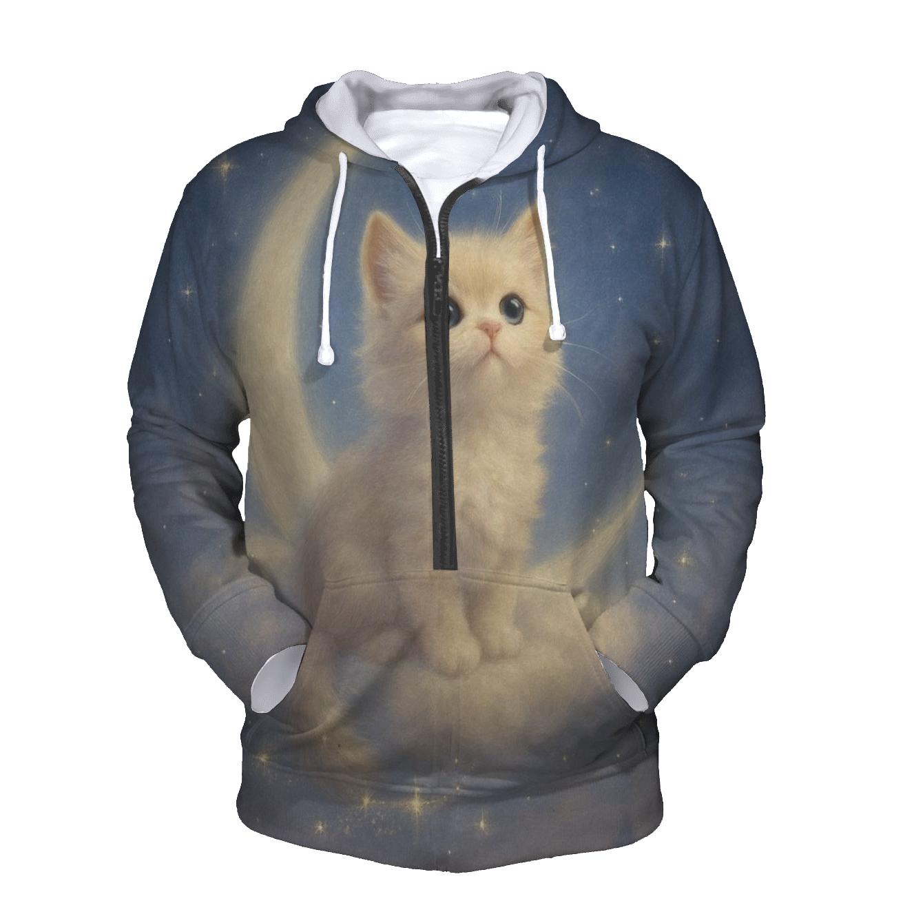 Moonlit Cloud Kitten hoodie designs
