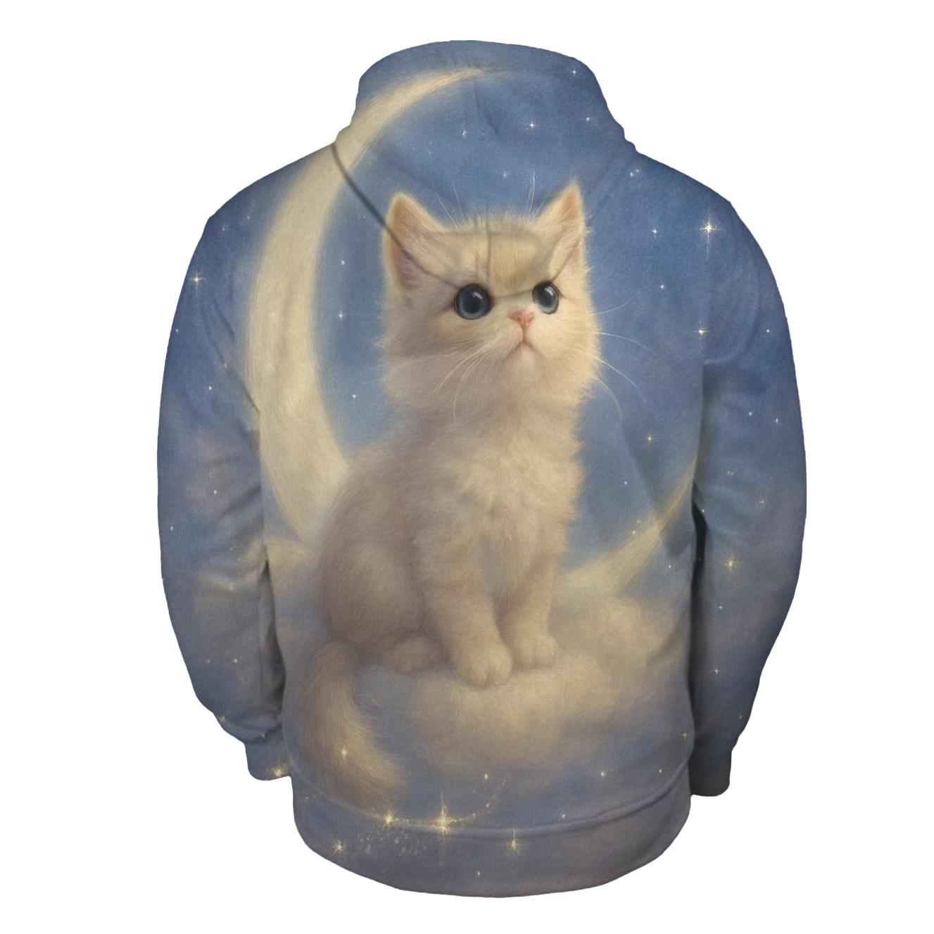 Moonlit Cloud Kitten hoodie designs