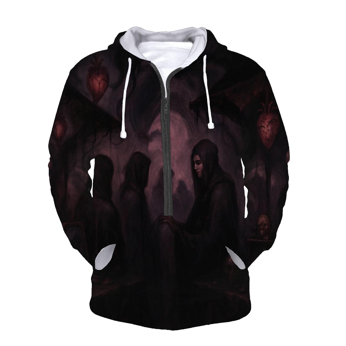 Ghoul Market Midnight designer hoodies