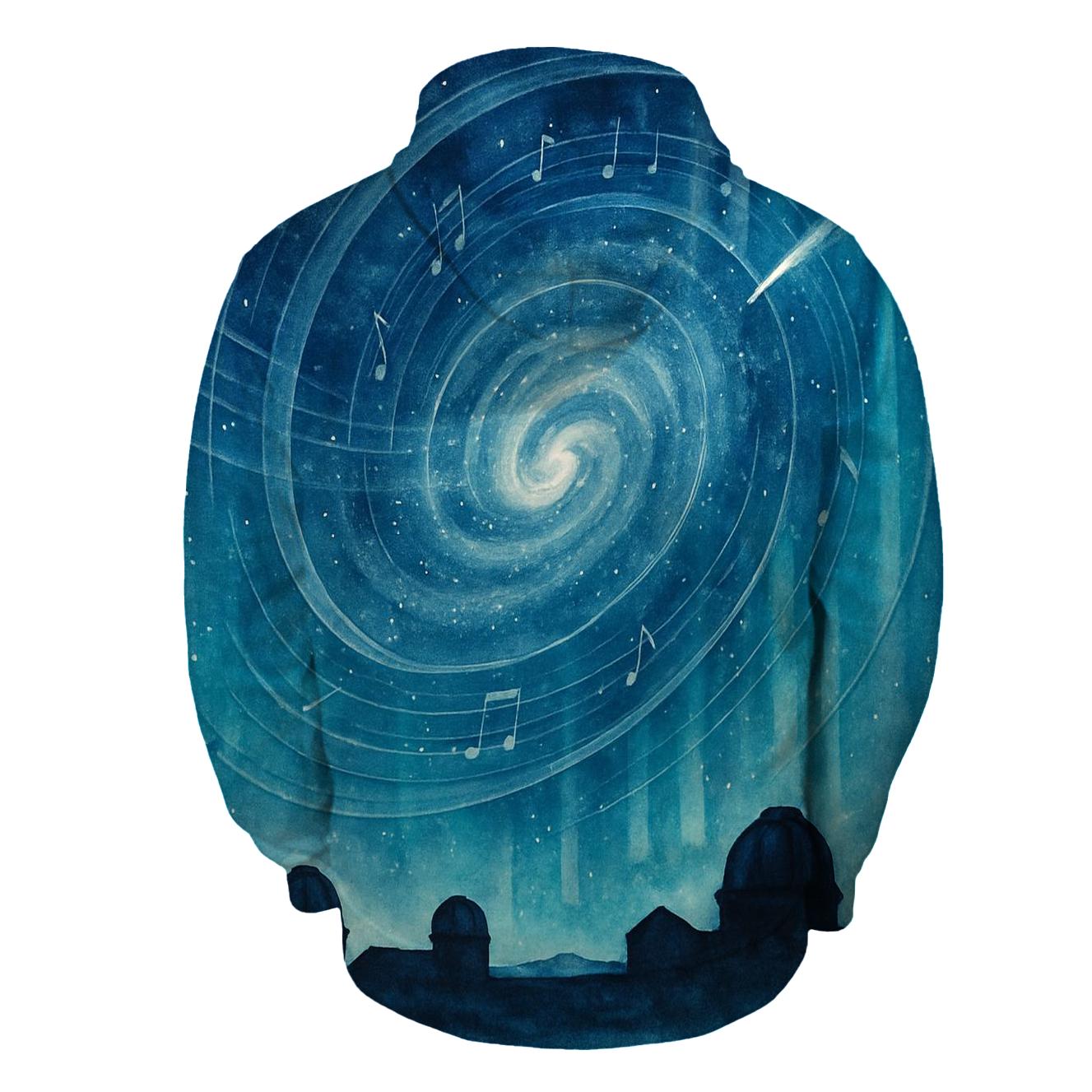 Echoes Of Andromeda embroidered hoodies