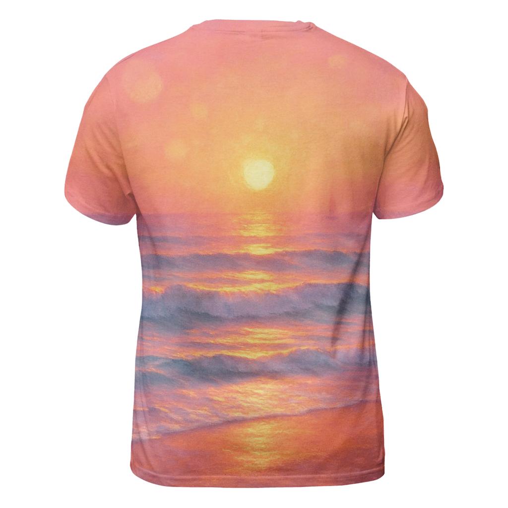 Coral Horizon Drift personalized full print shirts