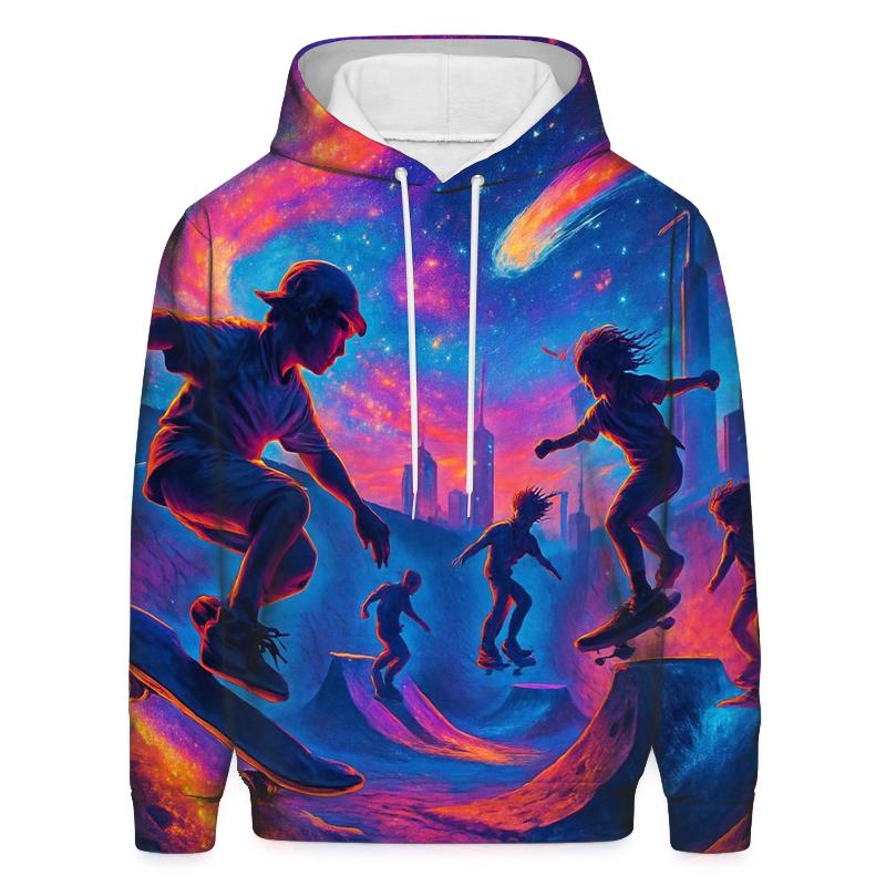 Stardust Skatepark zip-up hoodies