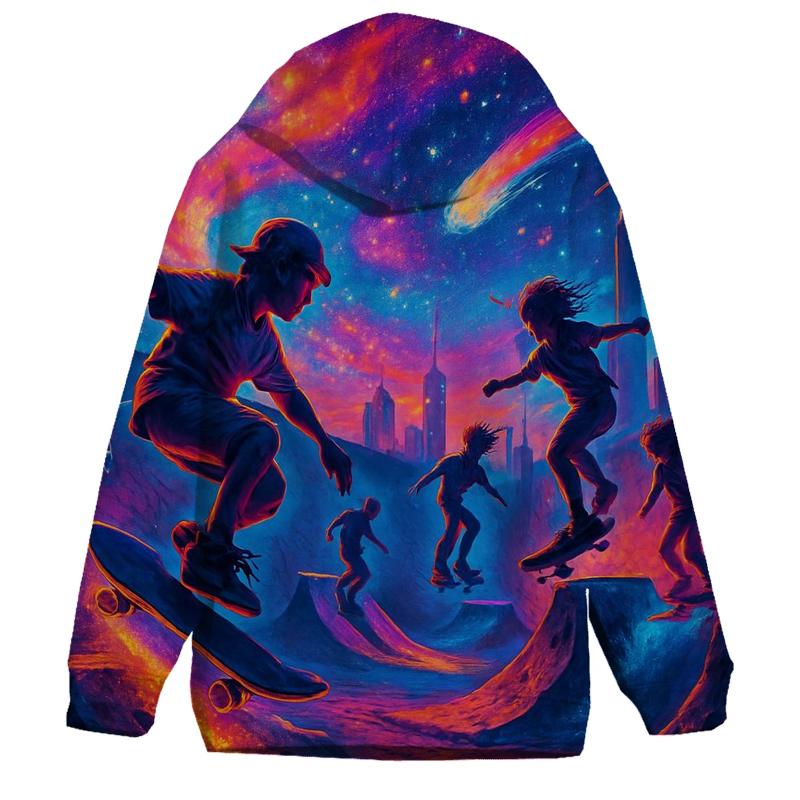 Stardust Skatepark zip-up hoodies