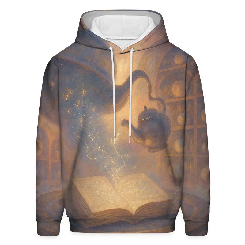 Celestial Tea Of Ages embroidered hoodies