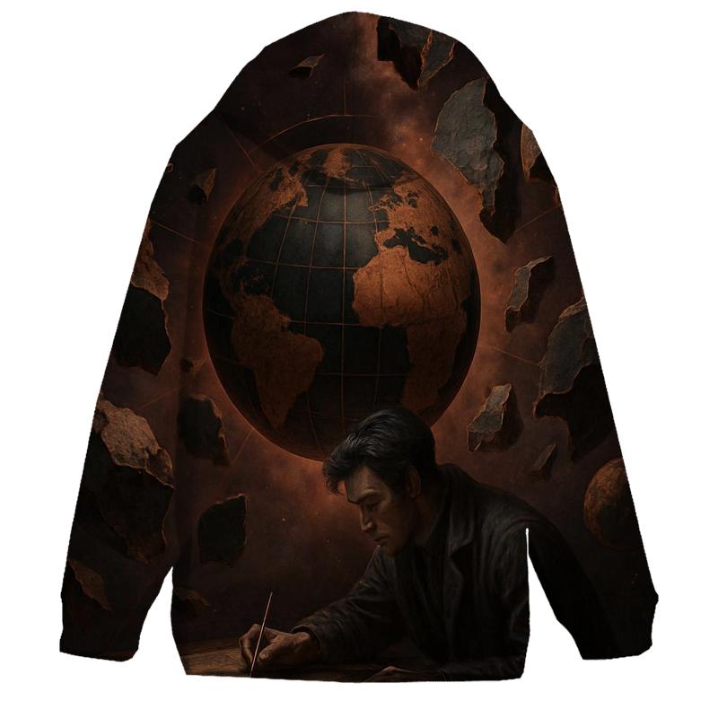 Atlas Of Shattered Worlds graphic hoodies