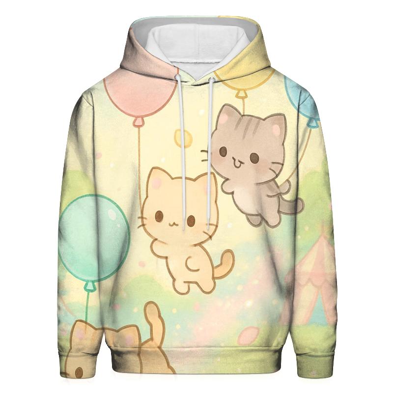 Balloon Parade Kittens heavyweight hoodies