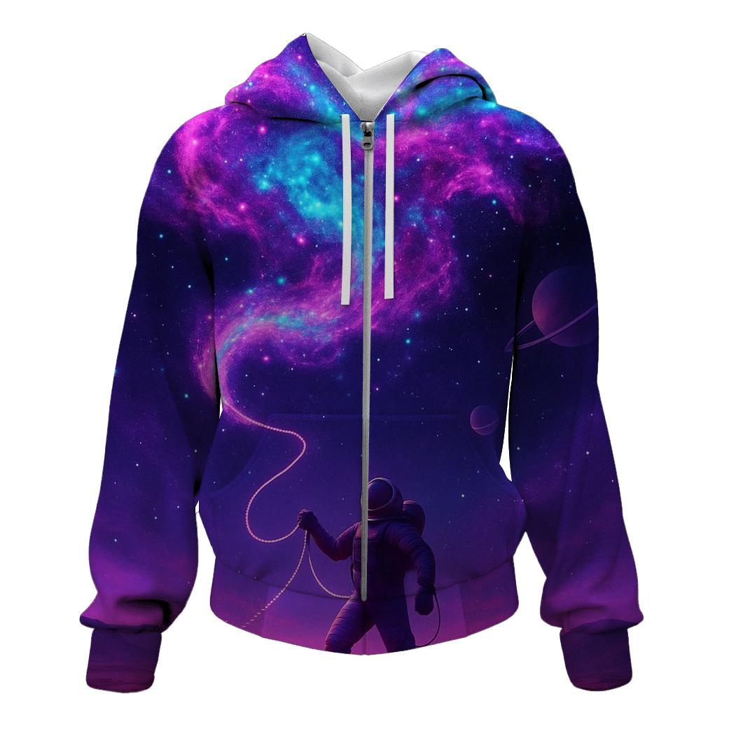 Nebula Wrangler printed hoodies