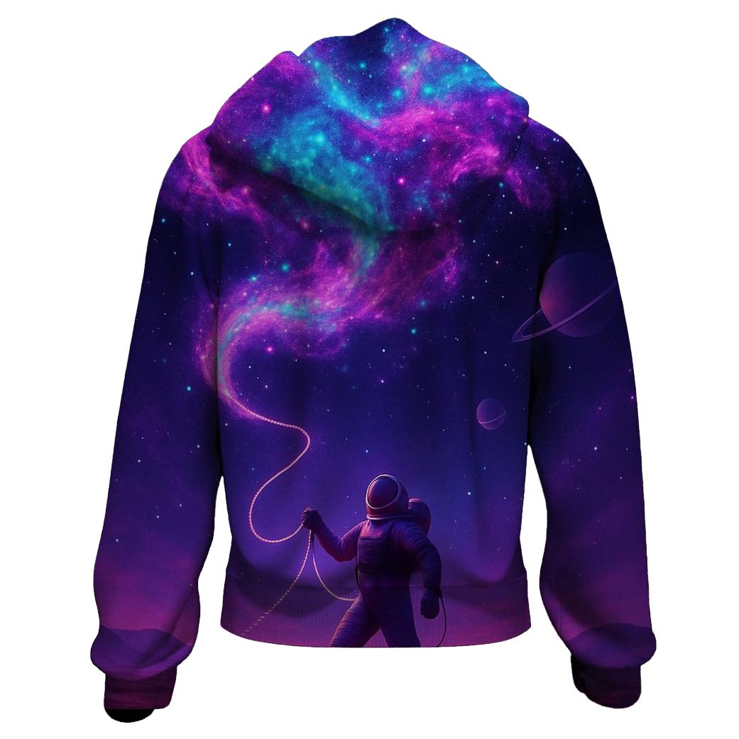 Nebula Wrangler printed hoodies