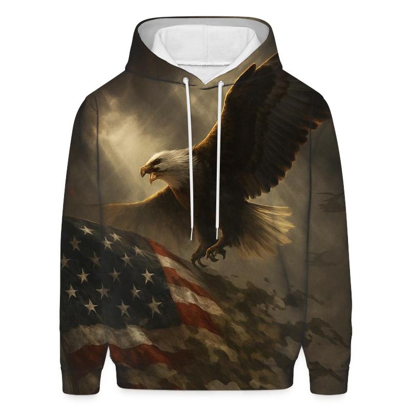 Eagle Overwatch Banner pullover hoodies