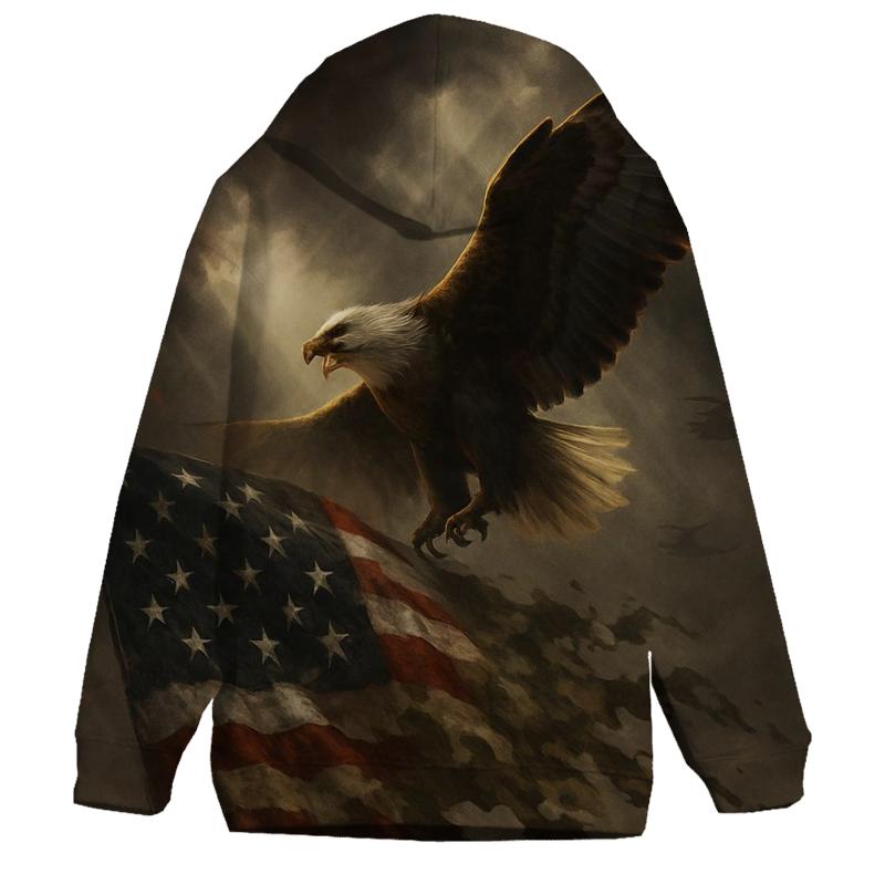 Eagle Overwatch Banner pullover hoodies