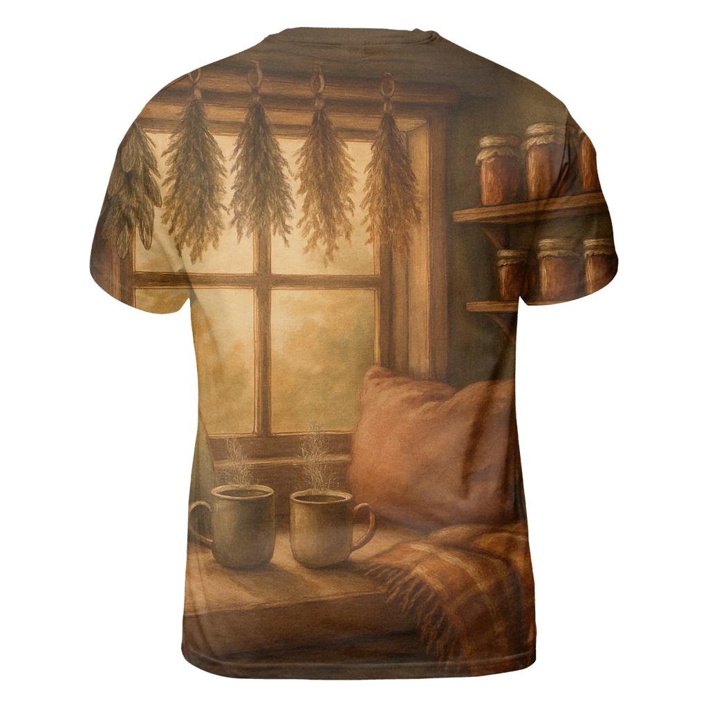 Cottagecore Harvest Nook statement graphic shirts