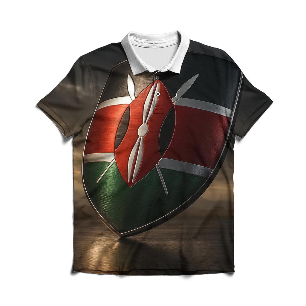 Kenya Shield Motion designer slim fit polos