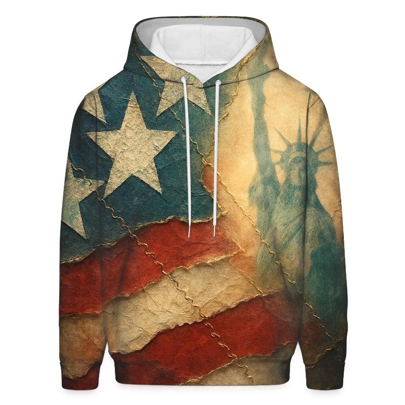 Liberty Wave Collage premium hoodies