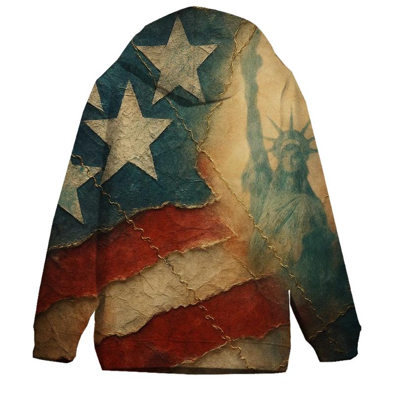 Liberty Wave Collage premium hoodies